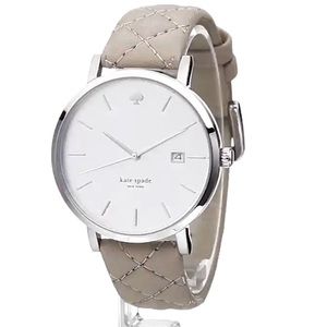 Kate Spade NY Metro Grand Quilted Strap Watch